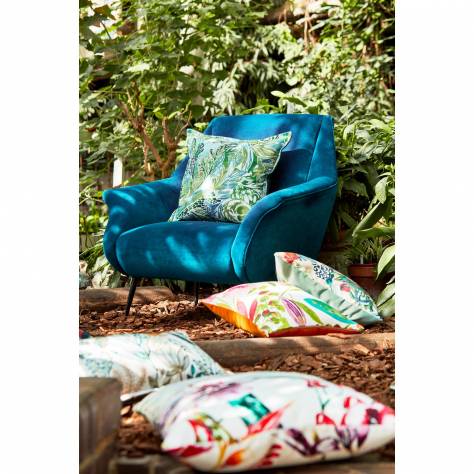 Harlequin Colour 1 Fabrics Papilio Fabric - Flamingo/Papaya/Loganberry - HAMA120344 - Image 2