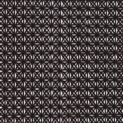 Harlequin Colour 1 Fabrics Ribbon Fabric - Onyx - HMOV130587