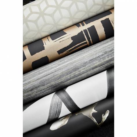 Harlequin Colour 1 Fabrics Lotus Fabric - French Grey - HTEF120976 - Image 4