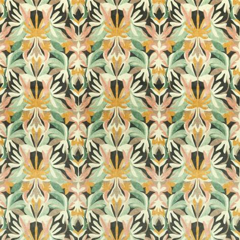 Harlequin Colour 1 Fabrics Melora Fabric - Positano/Succulent/Amber Light - HTEF120998 - Image 1