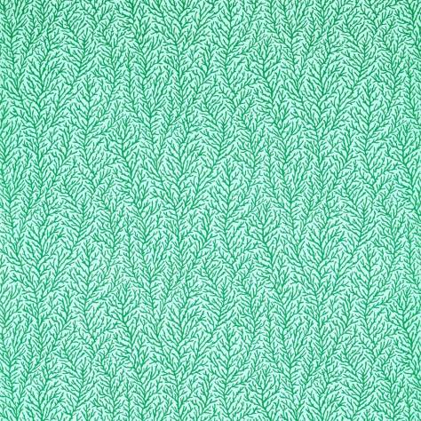 Harlequin Colour 1 Fabrics Atoll Fabric - Seaglass/Emerald - HTEF120999 - Image 1