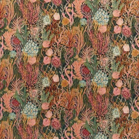 Harlequin Colour 1 Fabrics Acropora Fabric - Brazilian Rosewood/Nectar/Tree Canopy - HTEF121010 - Image 1