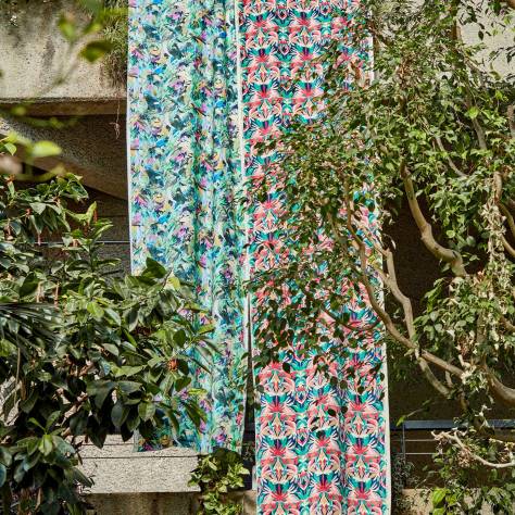 Harlequin Colour 1 Fabrics Alotau Fabric - Fig Leaf/Tree Canopy - HTEF121012 - Image 3