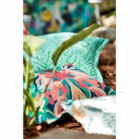 Harlequin Colour 1 Fabrics Perennials Fabric - Grounded/Positano/Succulent - HTEF121016 - Image 2
