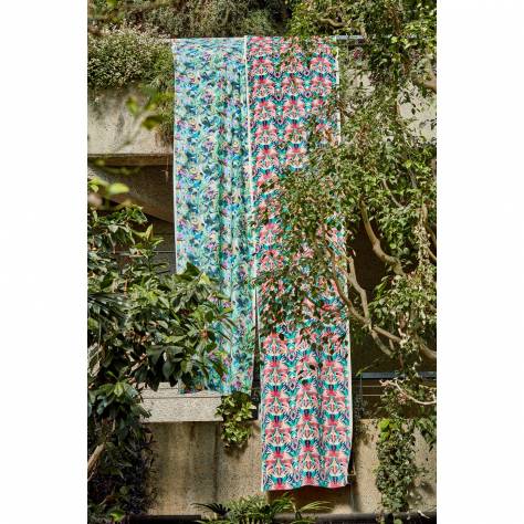 Harlequin Colour 1 Fabrics Perennials Fabric - Grounded/Positano/Succulent - HTEF121016 - Image 3