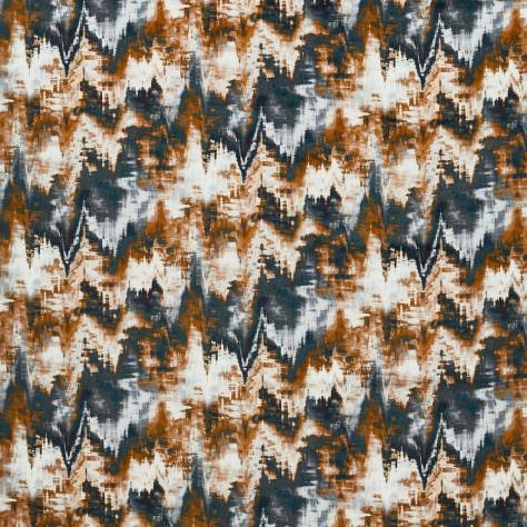 Harlequin Momentum 13 Fabrics Distortion Fabric - Tobacco/Slate/Clay - HMTC120962 - Image 1