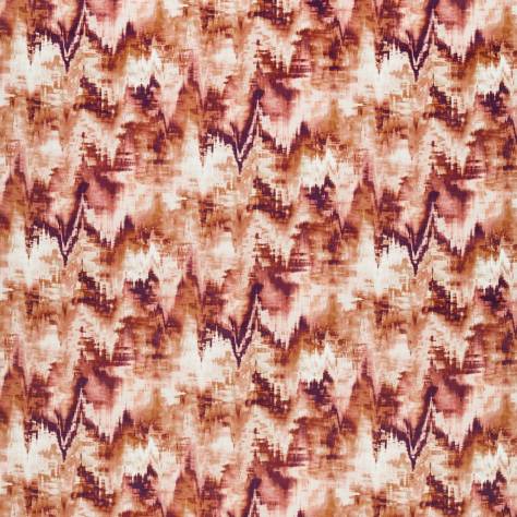 Harlequin Momentum 13 Fabrics Distortion Fabric - Rosewood/Burnt Umber/Clay - HMTC120963 - Image 1