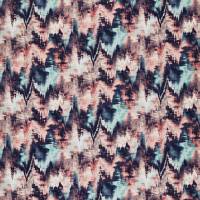 Distortion Fabric - Rosewood/Neptune/Azure