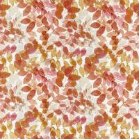 Expose Fabric - Rosewood/Saffron/Parchment