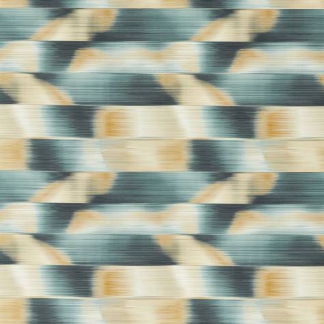 Harlequin Momentum 14 Fabrics Oscillation Fabric - Adriatic/Sand - HMTF133481