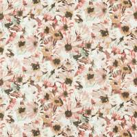 Helianthus Fabric - Moonstone/Succulent/Bleached Coral