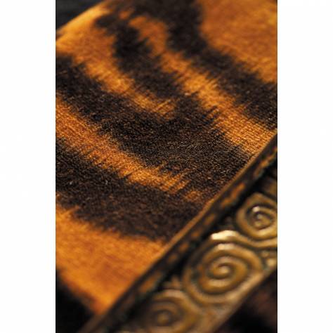 Harlequin Colour 2 Fabrics Equidae Fabric - Onyx/Amber Light - HQN2121091 - Image 2