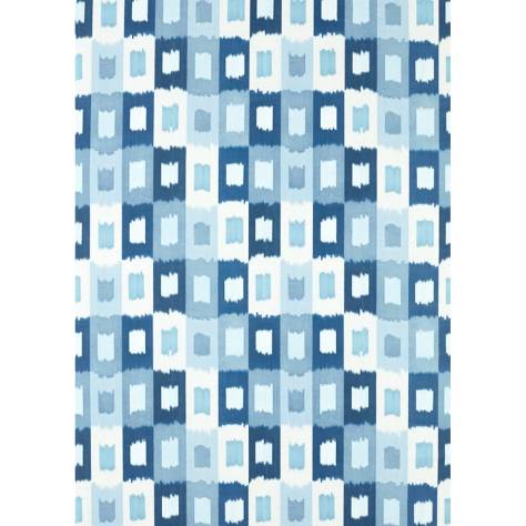 Harlequin Colour 3 Fabrics Shiruku Fabric - Wild Water/Azul/Exhale - HQN3121129 - Image 1