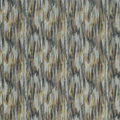 Harlequin Anthology Azuri Fabrics Azuri Fabric - Gold/Pewter - EAZU132716 - Image 1
