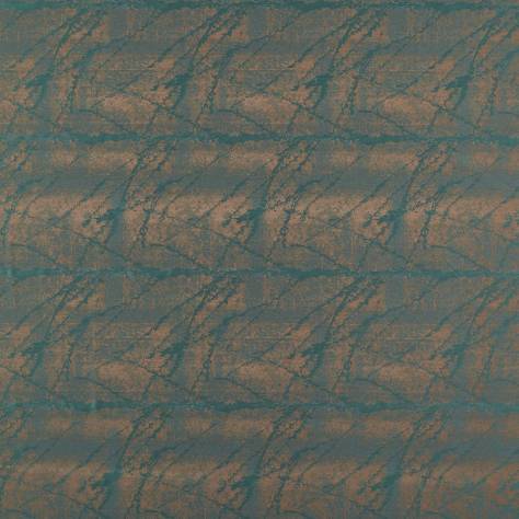 Harlequin Anthology Textures 01 Fabrics Tali Fabric - Jade/Copper - EFAB131788