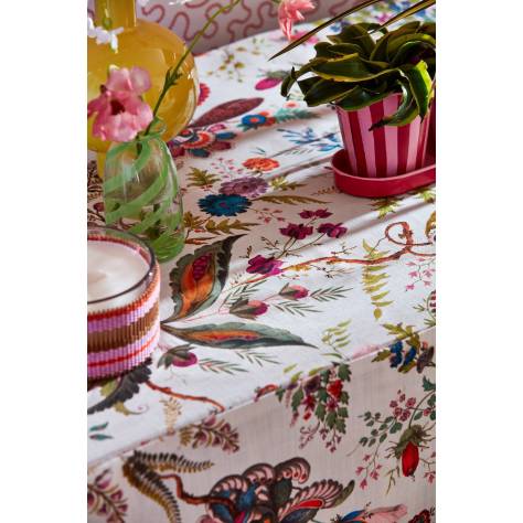 Harlequin Harlequin x Sophie Robinson Fabrics Wonderland Floral Fabric - Lapis/Emerald/Carnelian - HSRF121179 - Image 4