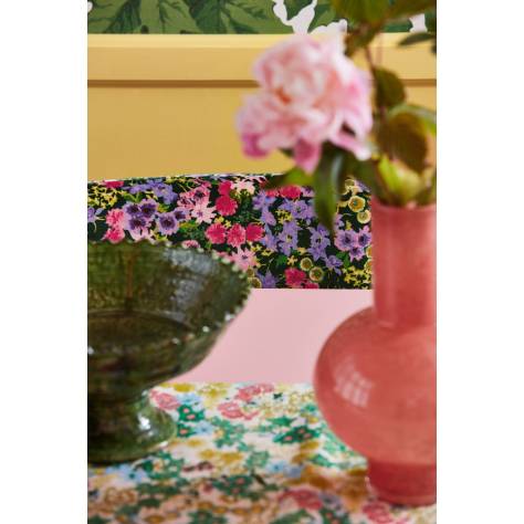 Harlequin Harlequin x Sophie Robinson Fabrics Wildflower Meadow Fabric - Rose/Emerald/Peridot - HSRF121185 - Image 3