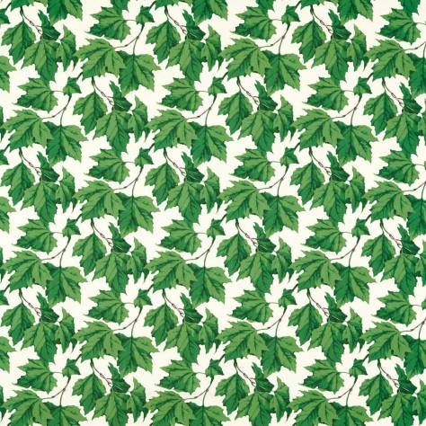Harlequin Harlequin x Sophie Robinson Fabrics Dappled Leaf Fabric - Emerald - HSRF121188 - Image 1