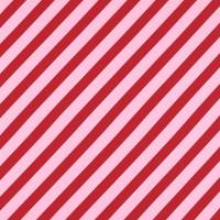 Paper Straw Stripe Fabric - Ruby/Rose