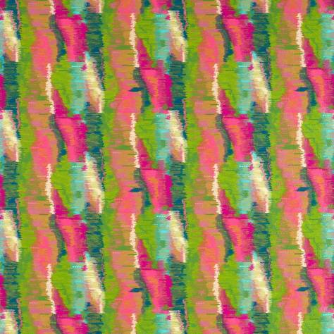 Harlequin Harlequin x Sophie Robinson Fabrics Wilderness Fabric - Peridot/Emerald/Ruby - HSRF133995 - Image 1