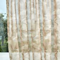 Grounded Sheer Fabric - Parchment