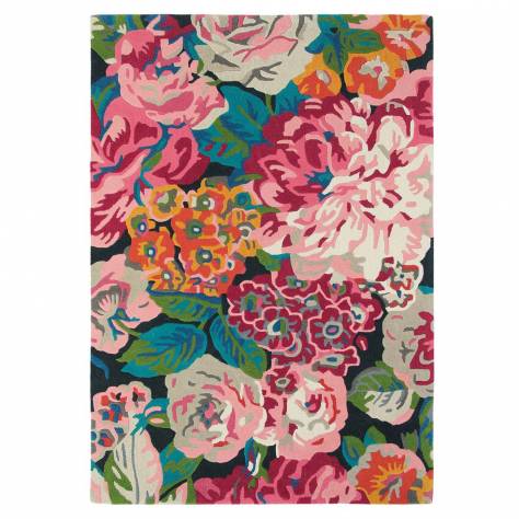 Sanderson Rose and Peony Rug Cerise (Select Size) - Image 1