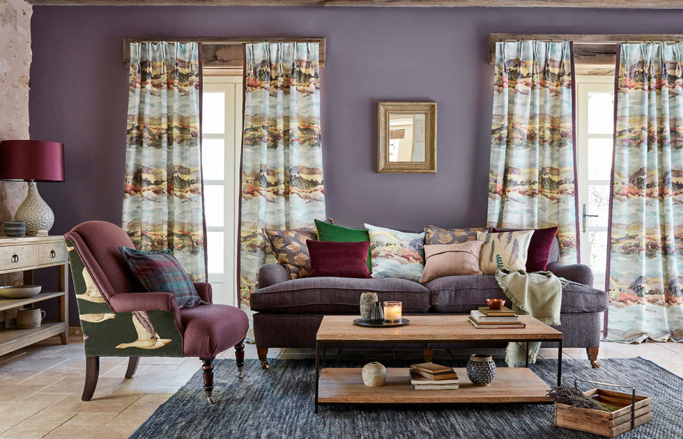 Elysian Living Room by Sanderson