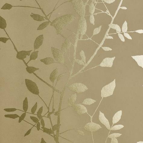 Prestigious Textiles Aspect Wallpaper Drama Wallpaper - Gold - 1660/506