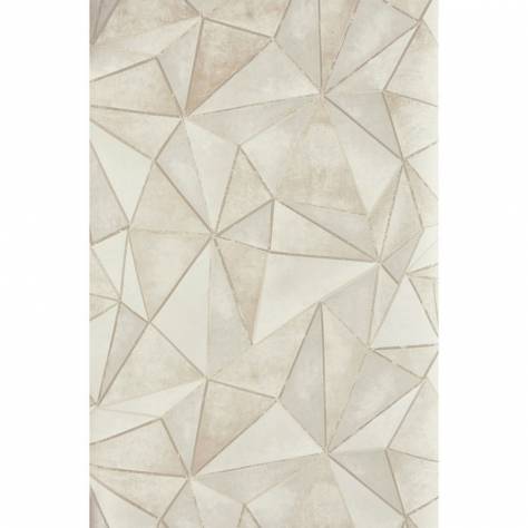 Prestigious Textiles Dimension Wallpapers Shard Wallpaper - Chalk - 1672/076