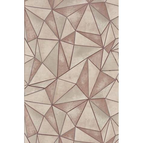 Prestigious Textiles Dimension Wallpapers Shard Wallpaper - Rose Quartz - 1672/234