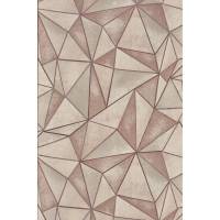 Shard Wallpaper - Rose Quartz