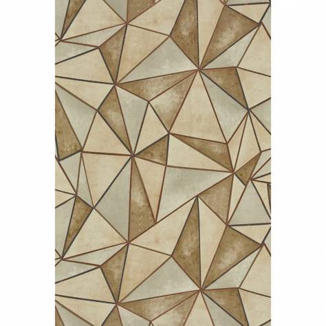Prestigious Textiles Dimension Wallpapers Shard Wallpaper - Gilded - 1672/953