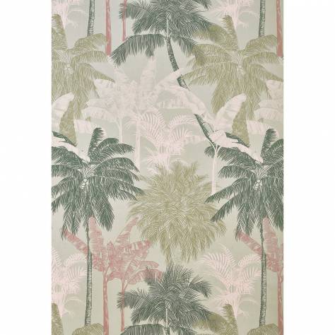 Prestigious Textiles Caribbean Wallpapers ST Vincent Wallpaper - Jade - 1829/606