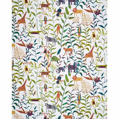 Prestigious Textiles Big Adventure Wallpapers Peek A Boo Wallpaper- Jungle - 1824/683