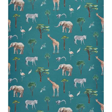 Prestigious Textiles Big Adventure Wallpapers Safari Park Wallpaper - Reef - 1825/782