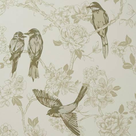 Prestigious Textiles Maison Wallpaper Songbird Wallpaper - Chartreuse - 1616/159