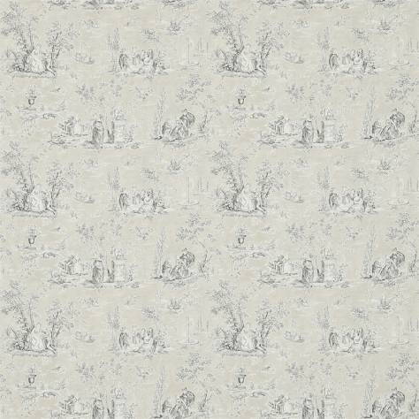 Sanderson Fabienne Wallpapers Josette Wallpaper - Natural/Charcoal - DFAB214067
