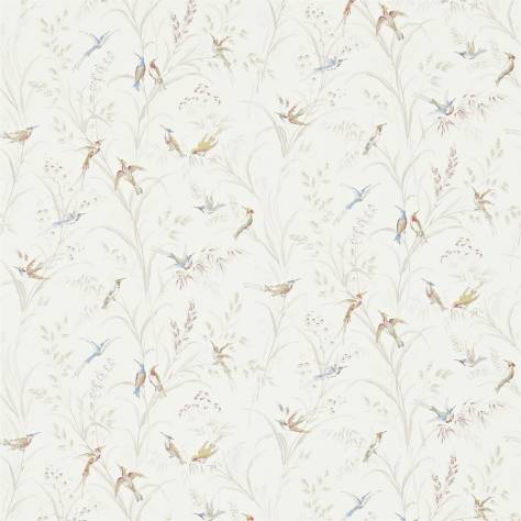 Sanderson Fabienne Wallpapers Tuileries Wallpaper - Taupe/Multi - DFAB214080