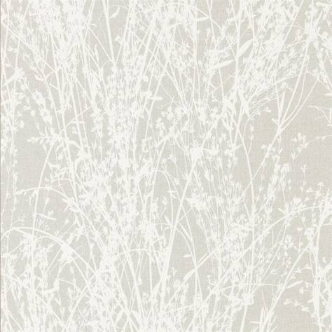 Sanderson Woodland Walk Wallpapers Meadow Canvas Wallpaper - White/Grey - DWOW215694