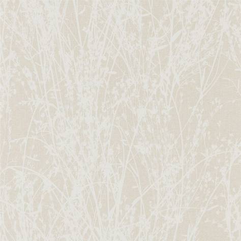 Sanderson Woodland Walk Wallpapers Meadow Canvas Wallpaper - White/Parchment - DWOW215695