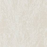 Meadow Canvas Wallpaper - White/Parchment