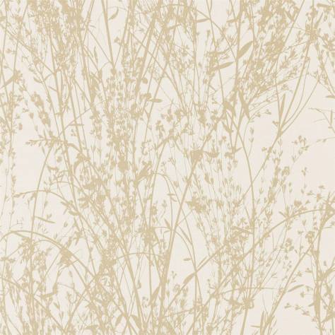 Sanderson Woodland Walk Wallpapers Meadow Canvas Wallpaper - Wheat/Cream - DWOW215697