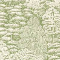 Woodland Toile Wallpaper - Cream/Green