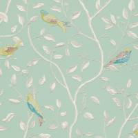 Finches Wallpaper - Duckegg