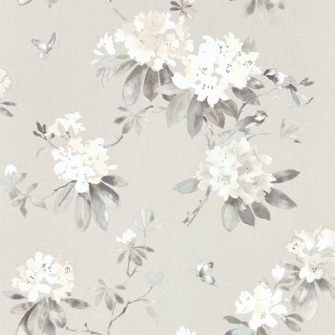 Sanderson Waterperry Wallpapers Rhodera Wallpaper - Silver - DWAP216265