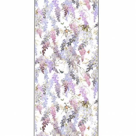 Sanderson Waterperry Wallpapers Wisteria Falls Wallpaper - Lilac PANEL B - DWAP216297
