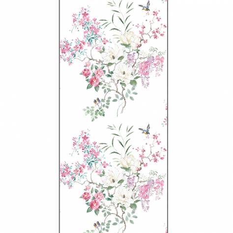 Sanderson Waterperry Wallpapers Magnolia &amp; Blossom Wallpaper - Blossom/Leaf PANEL A - DWAP216305