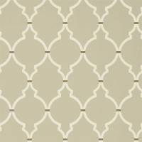 Empire Trellis Wallpaper - Birch/Cream