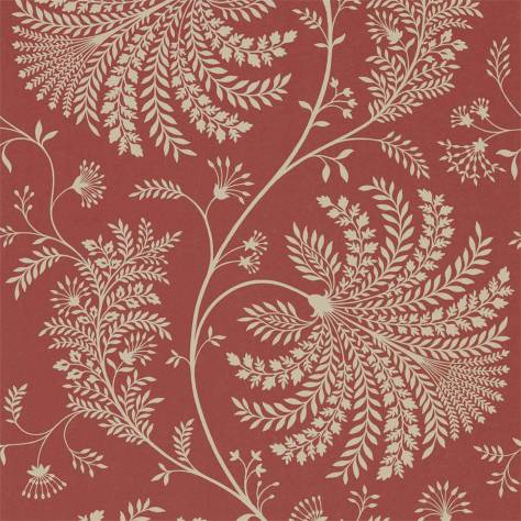 Sanderson Art of the Garden Wallpapers Mapperton Wallpaper - Russet/Cream - DART216339