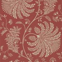 Mapperton Wallpaper - Russet/Cream